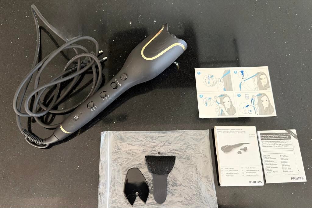 Philips Auto Curler - Maak makkelijk krullen!, Ophalen of Verzenden, Zo goed als nieuw, Krultang of Stijltang