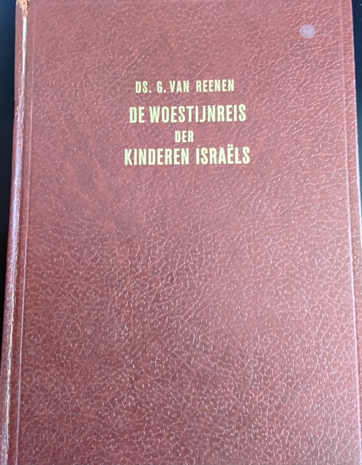 Ds. G. van Reenen - De Woestijnreis der Kinderen Israëls, Ophalen of Verzenden, Gelezen, Ds. G. van Reenen, Christendom | Protestants