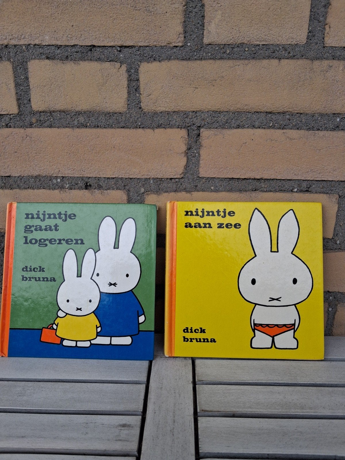 Nijntje boeken: Nijntje gaat logeren & Nijntje aan zee, Gelezen, Fictie algemeen, Jongen of Meisje, Ophalen of Verzenden