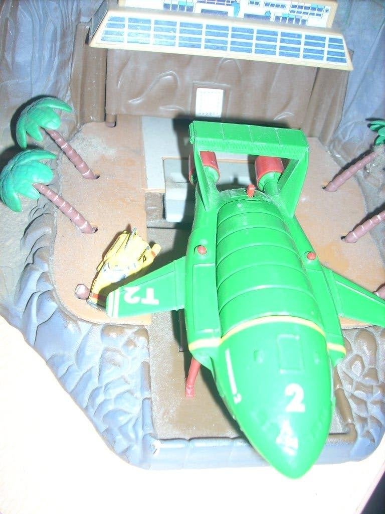 Thunderbirds Trace Island-Matchbox-vintage 1992-Verzamelaars, Ophalen of Verzenden, Gebruikt