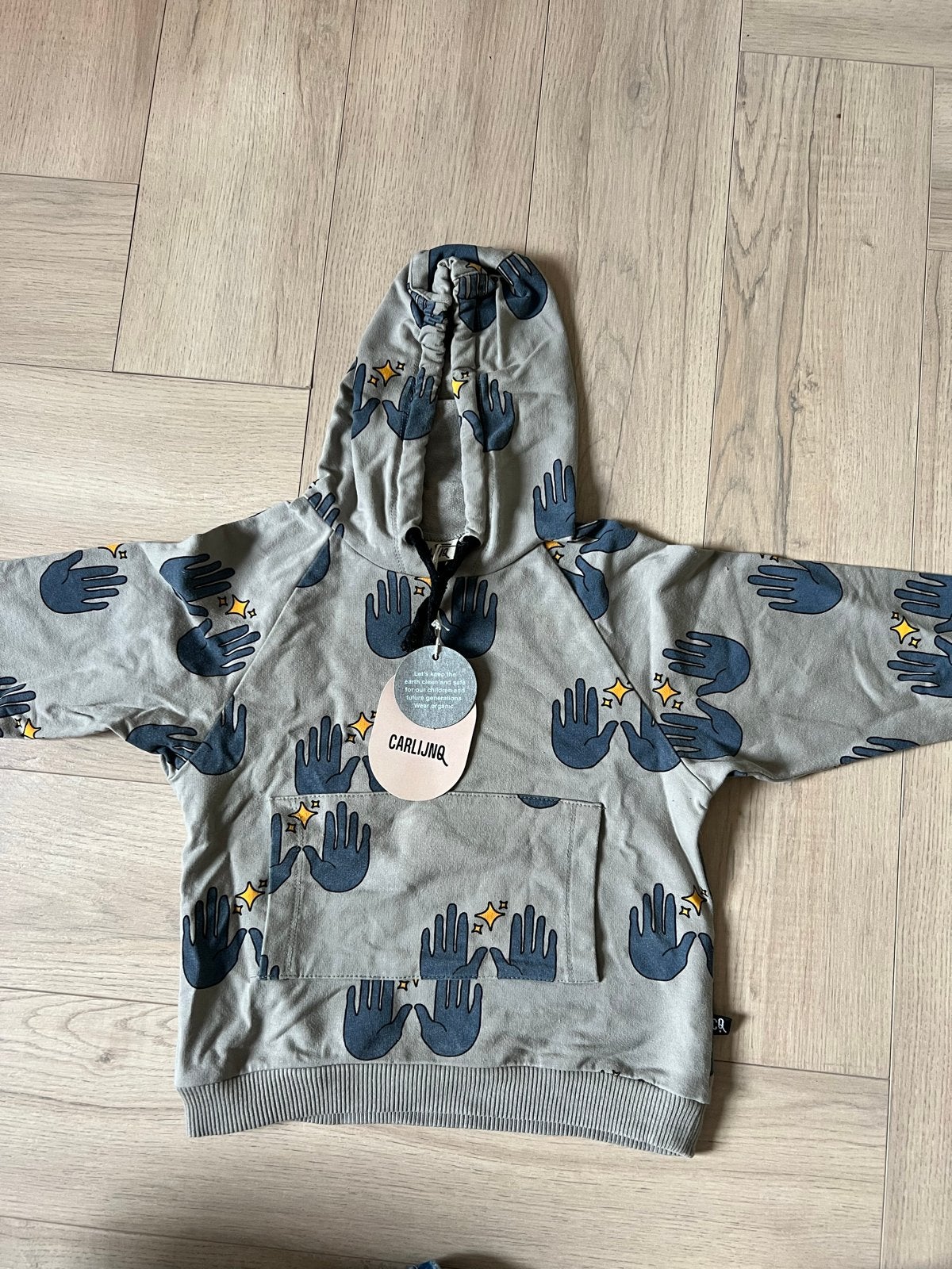 CarlijnQ hoodie, maat 86/92, Ophalen of Verzenden, Gebruikt, Jongen of Meisje