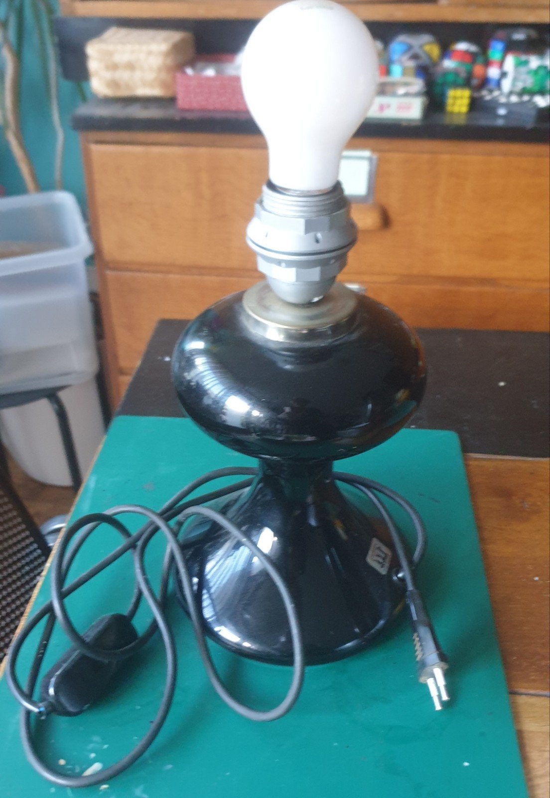 Ingo Mauer lamp, glas, Scandinavisch, Met schakelaar, Ophalen of Verzenden, Glas