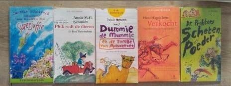 Luisterboeken Collectie - Superjuffie, Dummie, Pluk & Meer!, Boeken, Luisterboeken, Cd, Kind, Ophalen of Verzenden