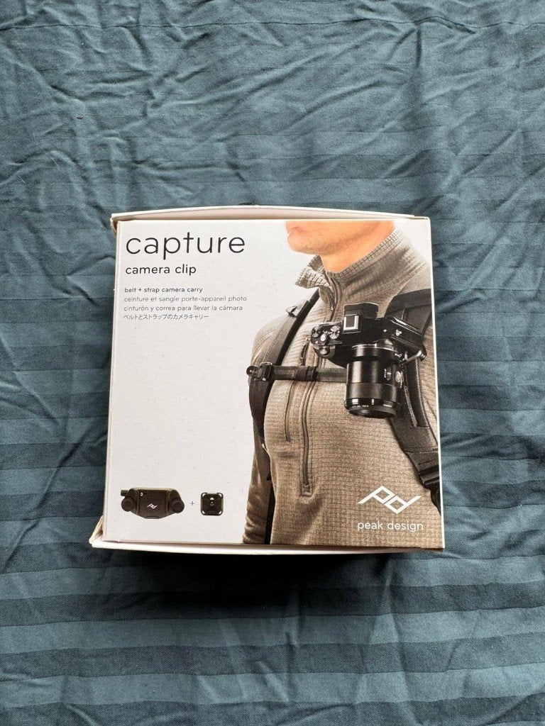 Peak Design Capture Clip - Nieuwstaat, Ophalen of Verzenden, Zo goed als nieuw, Overige typen, Overige merken