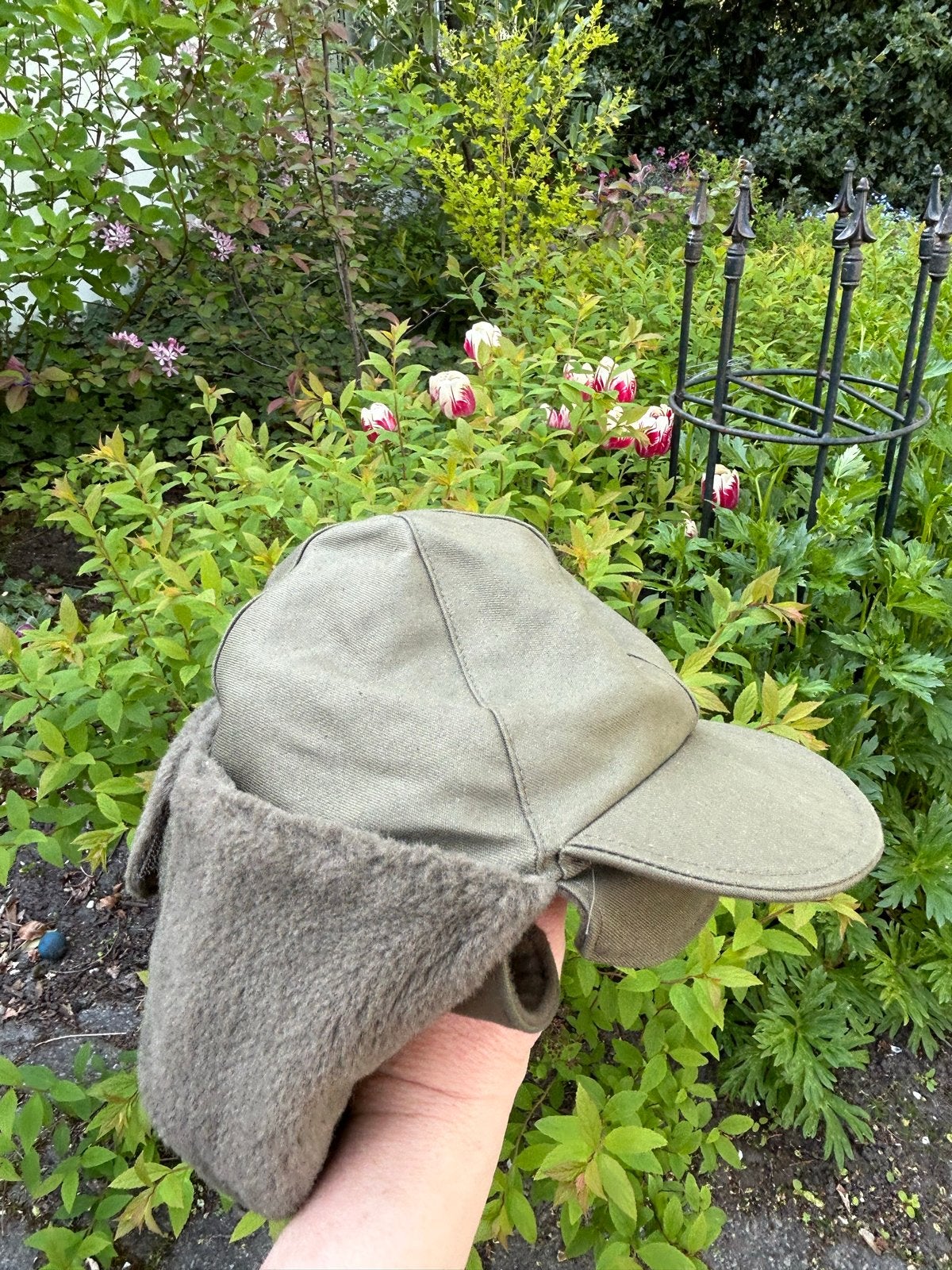 Vintage KL Leger Pet Maat 58 - Hassing Amersfoort, Ophalen of Verzenden, Landmacht
