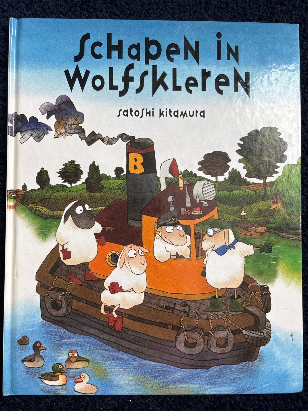Schapen in Wolfskleren - Satoshi Kitamura, Ophalen of Verzenden, Gelezen, Fictie algemeen