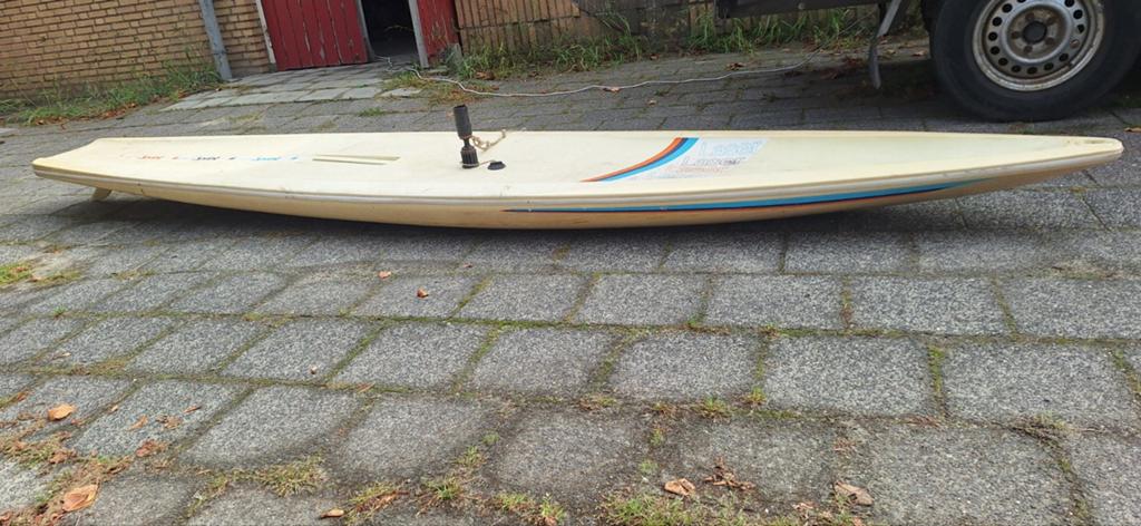 Surfplank F2 compleet met zijl stok en handgreepring., Ophalen, Gebruikt, 5 tot 6.5 m², Met zeil(en)