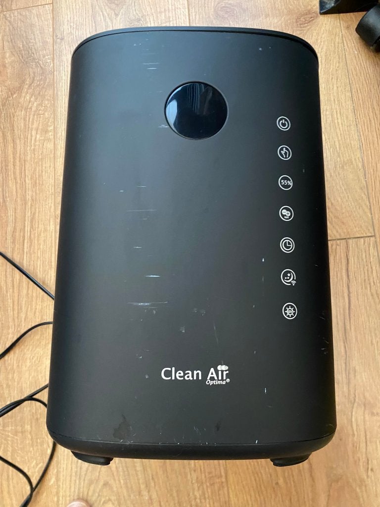 Clean Air Optima Luchtreiniger & Humidifier - Zwart, Ophalen, Gebruikt, Luchtbevochtiger