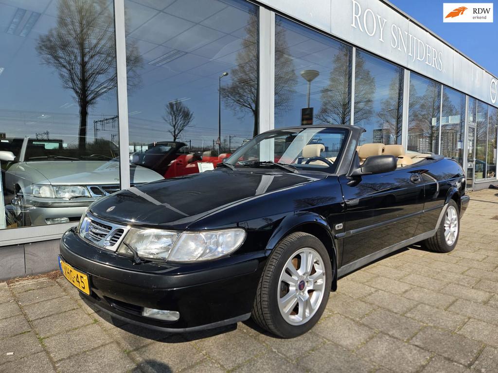 Saab 9-3 Cabrio 2.0 SE - Stoelverw. - Saab Specialist, Gebruikt, 1340 kg, 4 cilinders, Cabriolet