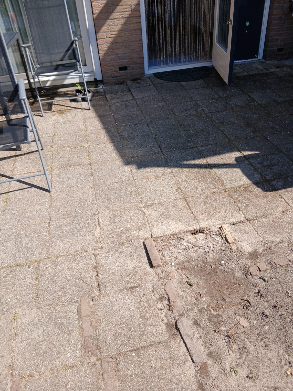 gratis 30x30 betontegels 200 stuks, Tuin en Terras, Tegels en Klinkers, Ophalen, Gebruikt, Beton, Terrastegels