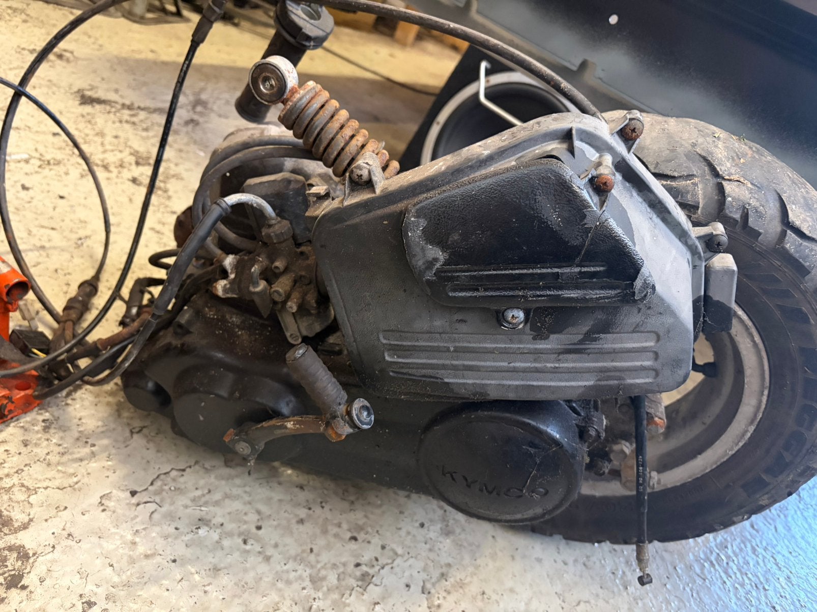 Kymco 50cc 2 takt motorblok, Ophalen, Gebruikt, Blok, Kymco