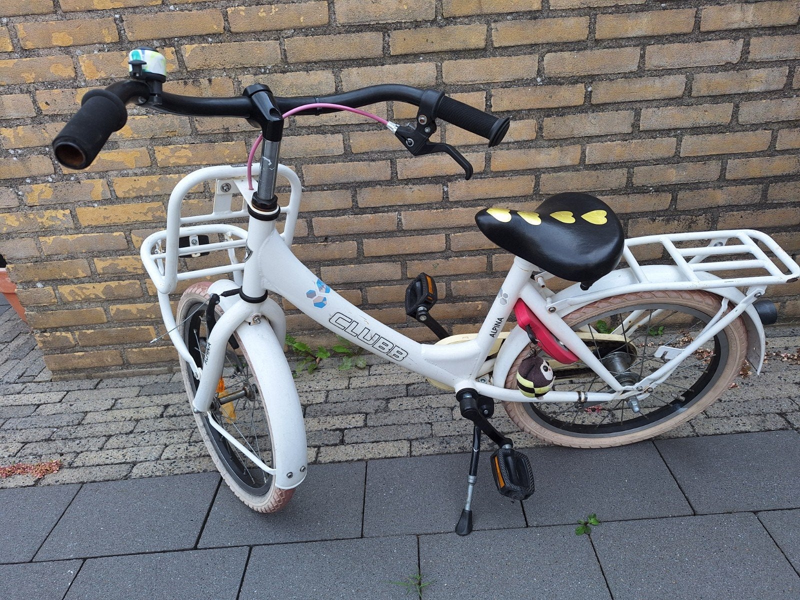Clubb Alpha kinderfiets 18 inch met voordrager, Ophalen, Terugtraprem, Clubb Alpha, 16 tot 20 inch