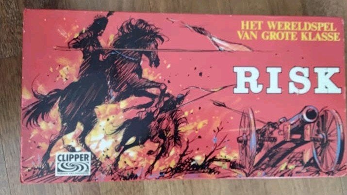 RISK het wereldspel van grote klasse  rode doos Clipper, Ophalen of Verzenden, Gebruikt, Clipper