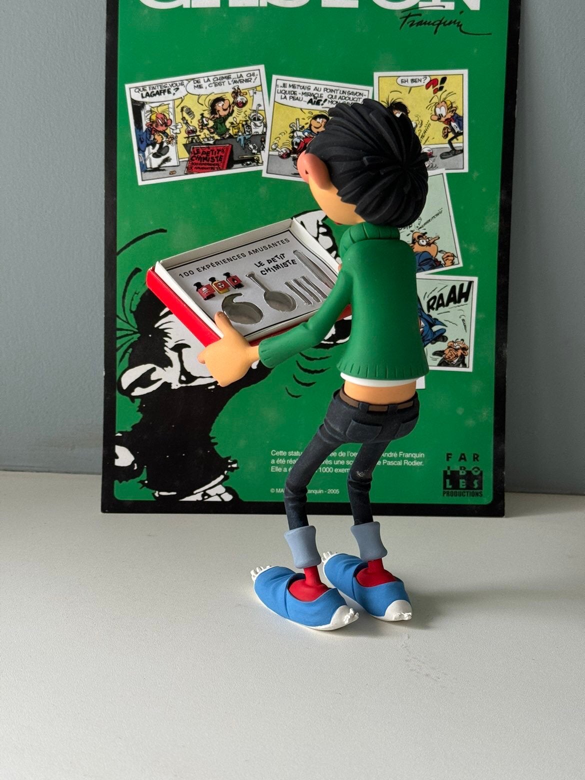 Speciale versie van Gaston - fariboles, Ophalen of Verzenden, Asterix en Obelix, Zo goed als nieuw, Beeldje of Figuurtje