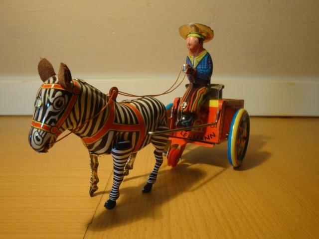 Lehmann Mexicaanse Zebrakar 1954 in Topstaat., Ophalen of Verzenden