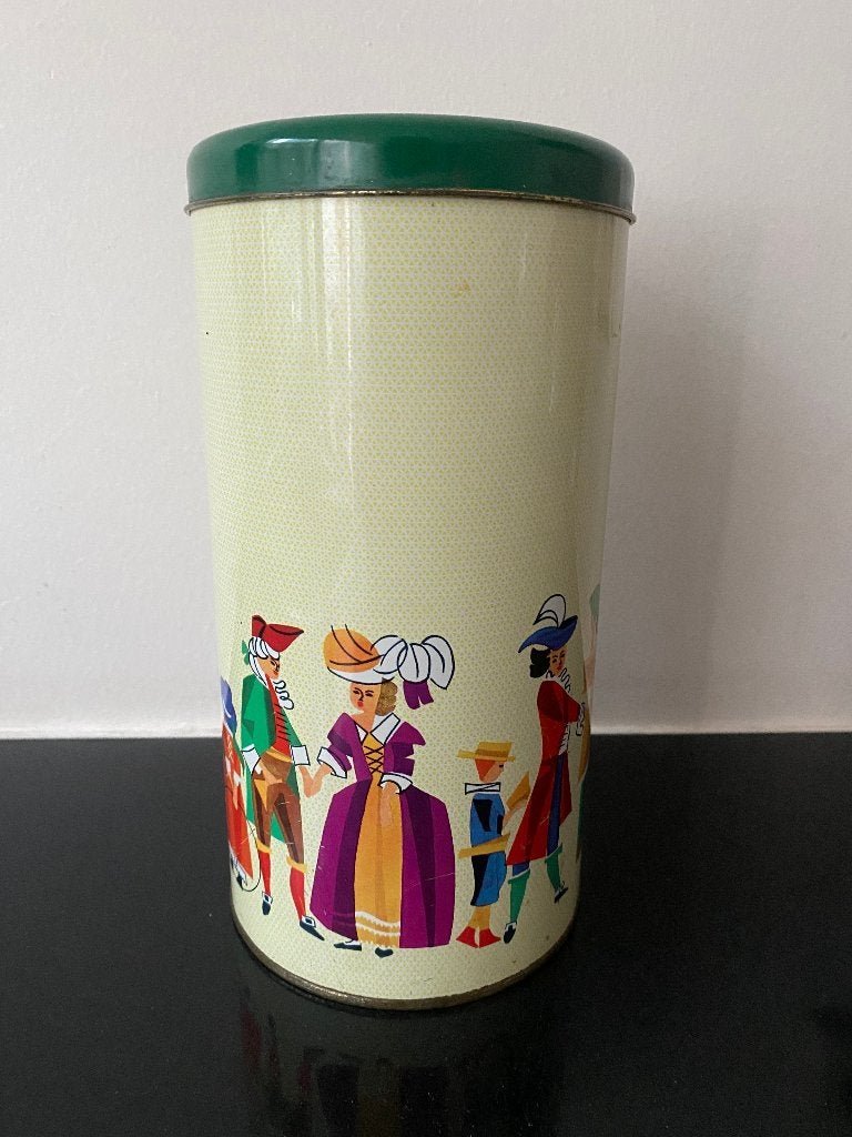 Vintage Beschuitbus |  jaren 50 | Hille?, Verzamelen, Ophalen of Verzenden, Overige typen