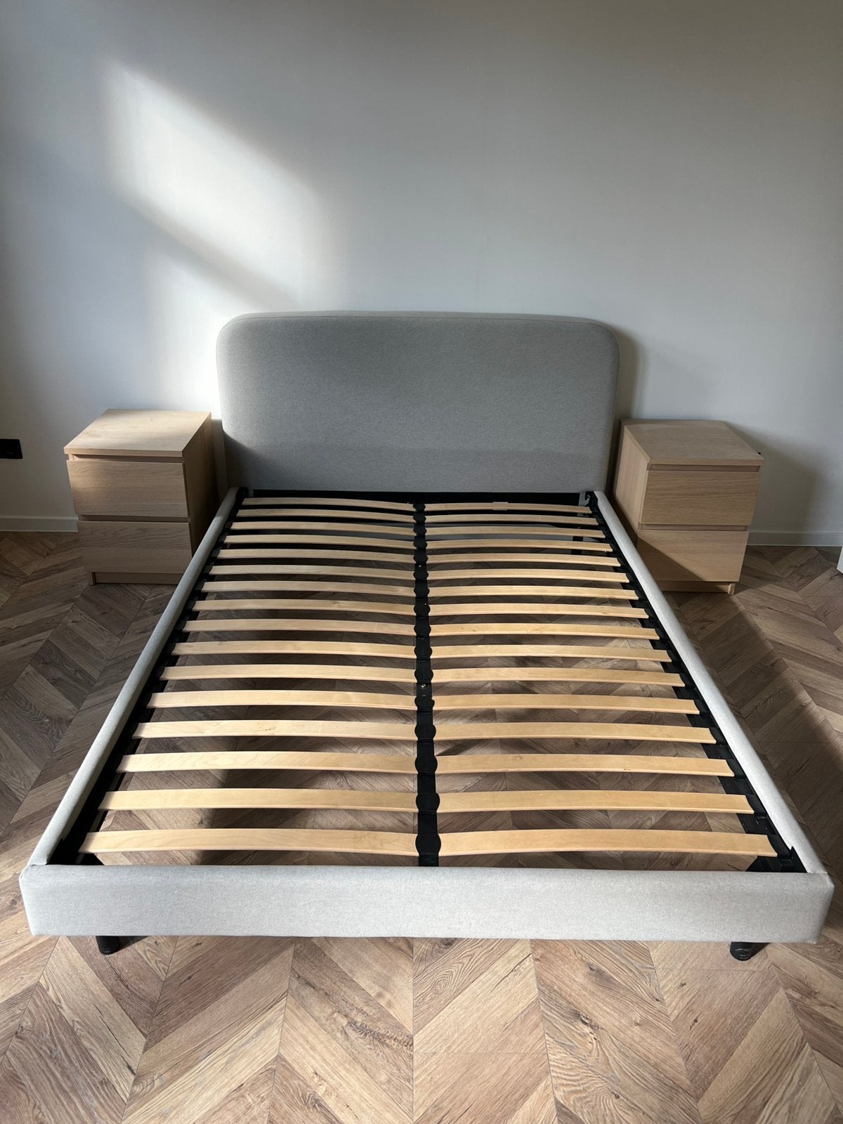 Bed 140 x 200 cm, Ophalen, Tweepersoons, 140 cm, Zo goed als nieuw