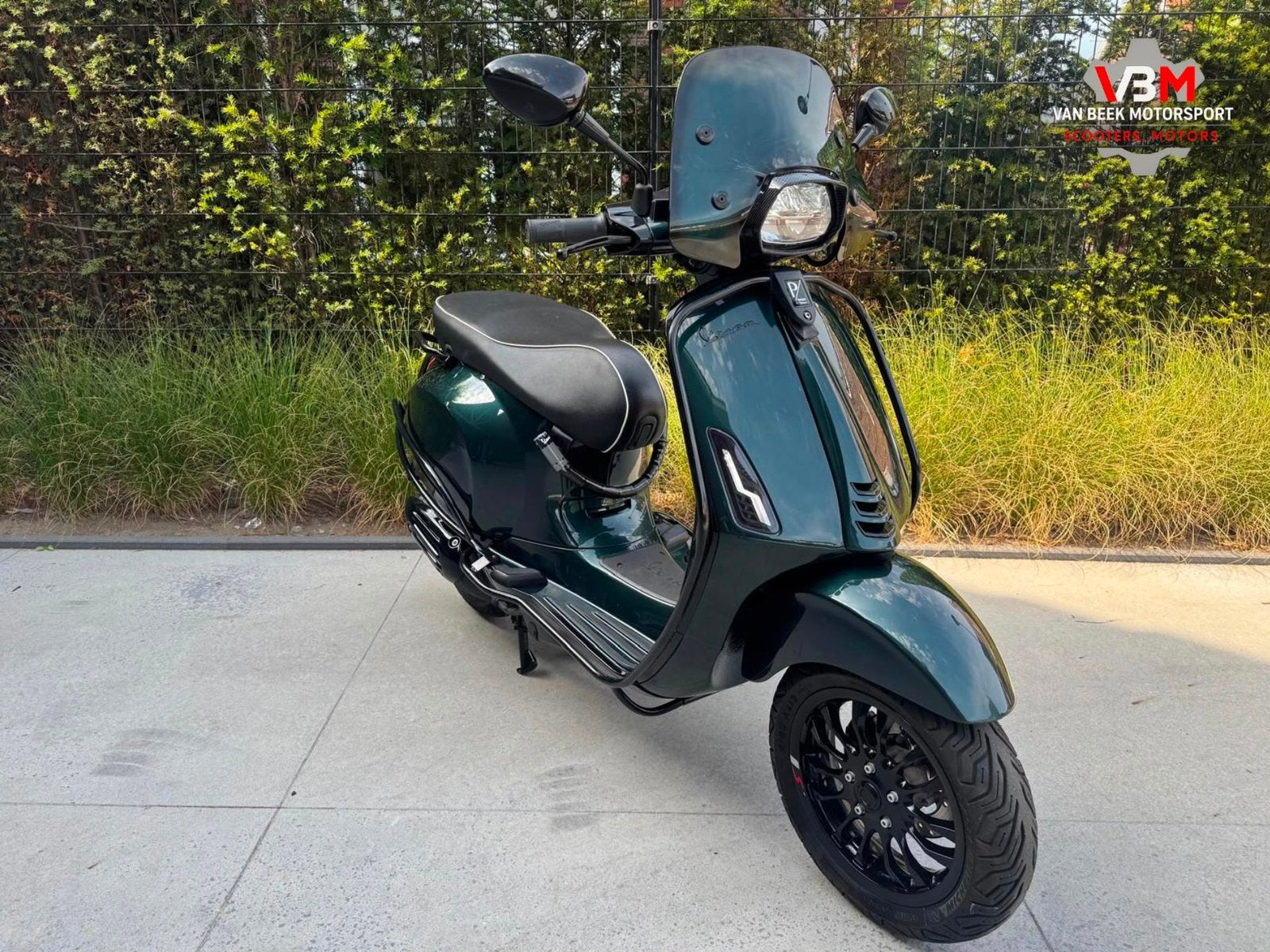 Vespa sprint brom custom 2021 candy python green, Ophalen, Overige modellen, Maximaal 45 km/u, Zo goed als nieuw