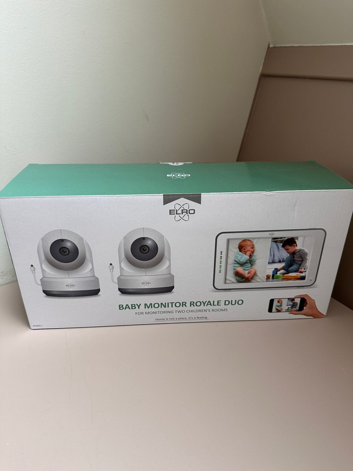 Elro baby monitor royale duo - nieuw, Kinderen en Baby's, Babyfoons, Ophalen of Verzenden, Nieuw, 250 meter of meer