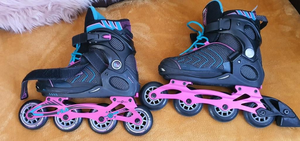 FILA Kids Inline Skates Size 35–38 + Protective Gear, Ophalen, Gebruikt, Overige typen, Overige merken