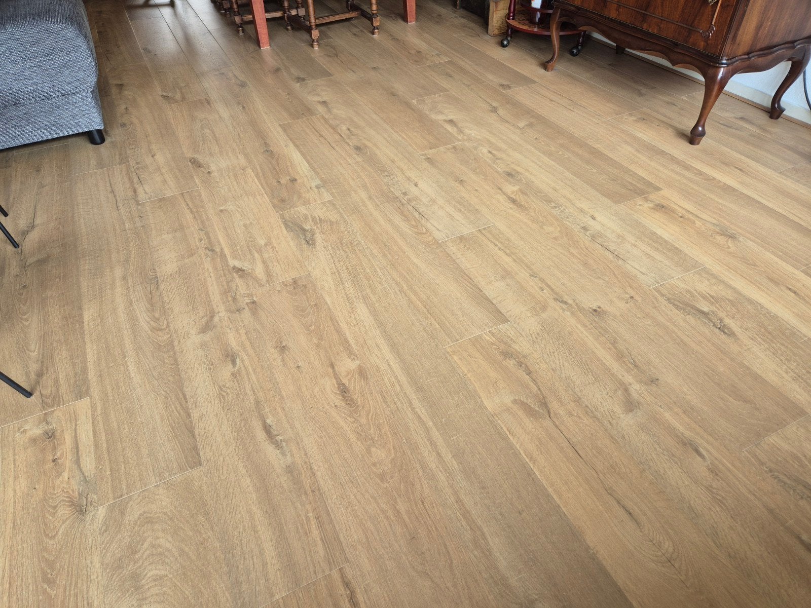 MOET WEG! Laminaat 40m2 Quick Step Zachte Eik Naturelle, Huis en Inrichting, Stoffering | Vloerbedekking, Gebruikt, Laminaat, Bruin