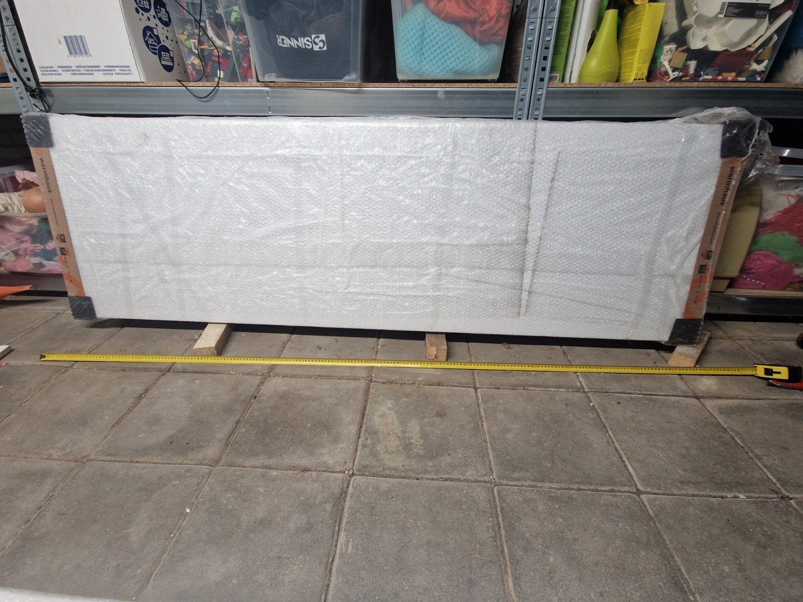 Nieuwe Warmhaus Paneelradiator T20 2000x600mm + thermokraan, Ophalen, Nieuw