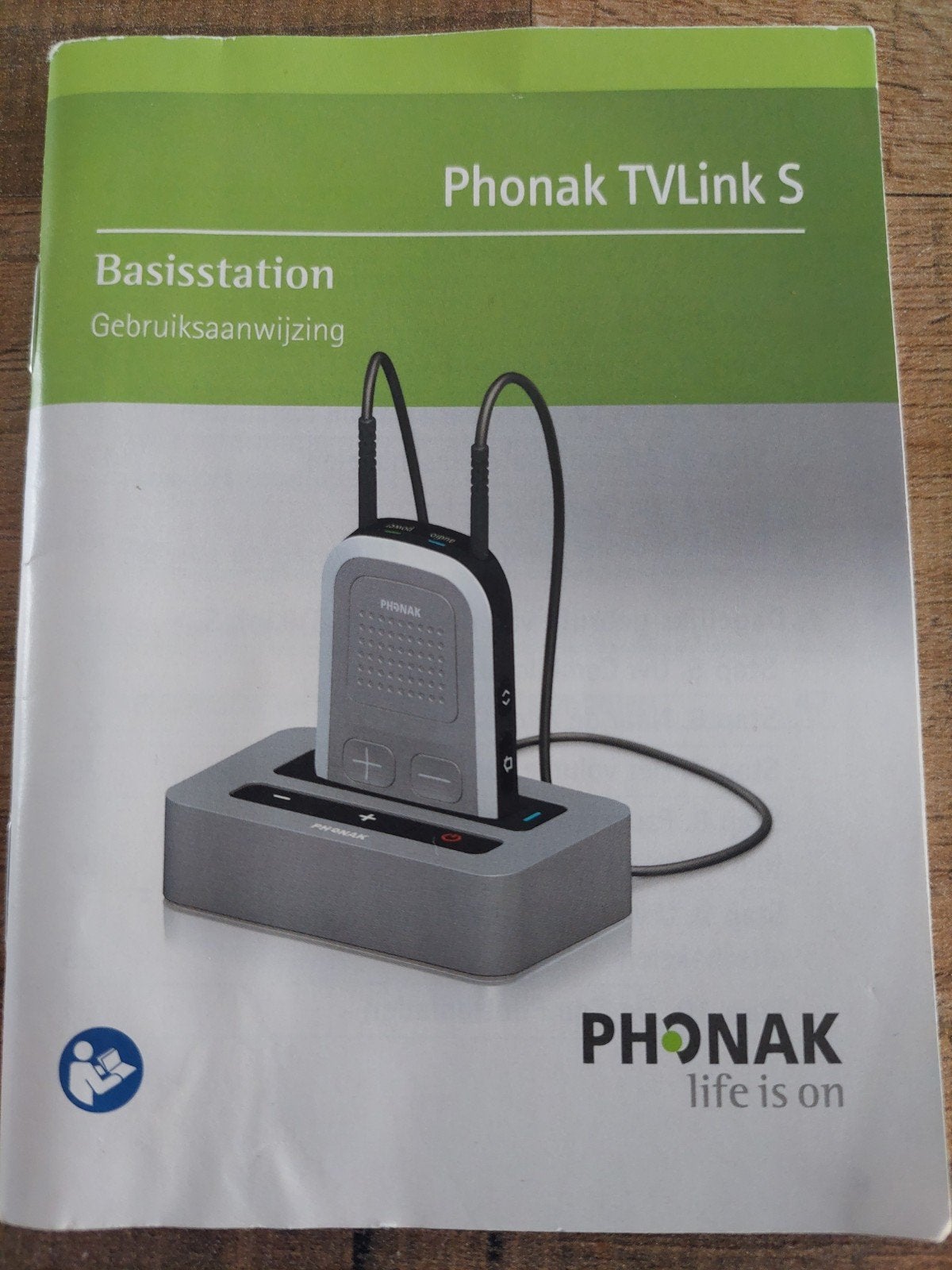 Phonak TVLink S Basisstation - Draadloze TV-adapter, Ophalen of Verzenden, Zo goed als nieuw, Minder dan 2 meter, Overige kabels
