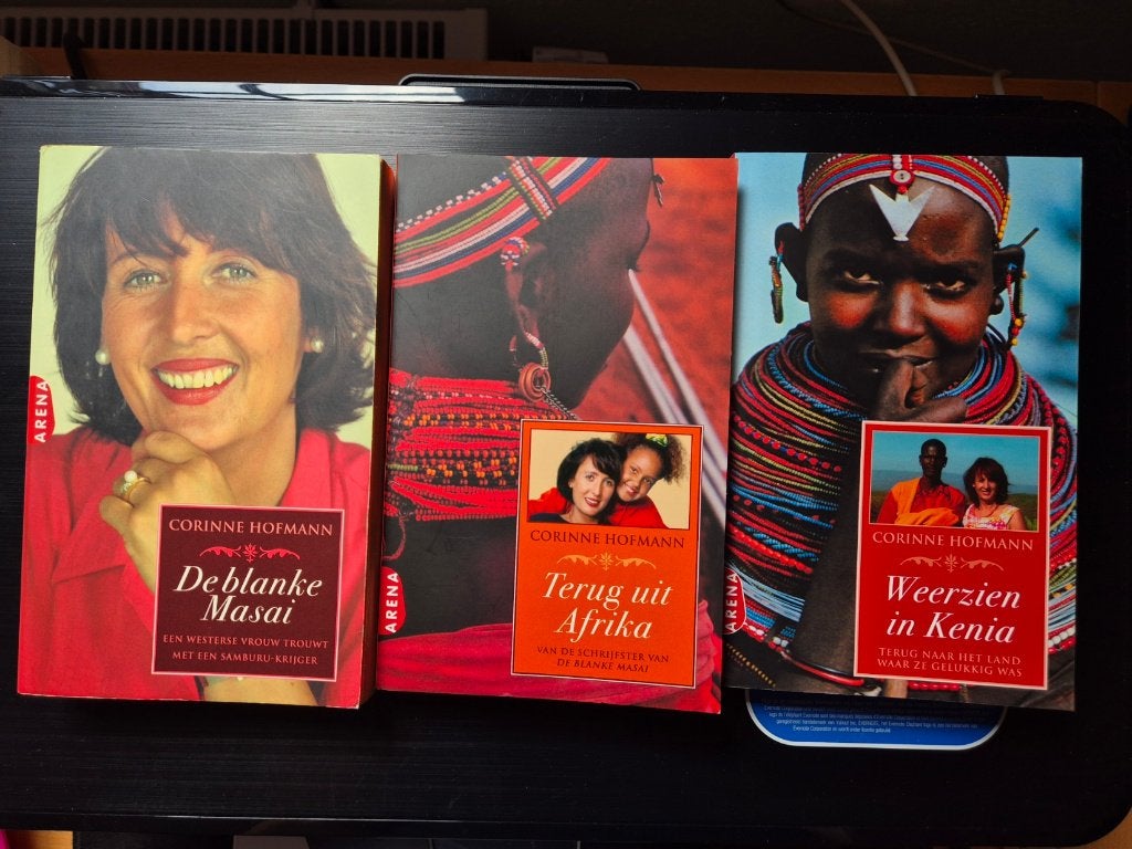 De blanke Masai, trilogie, Verzenden, Gelezen