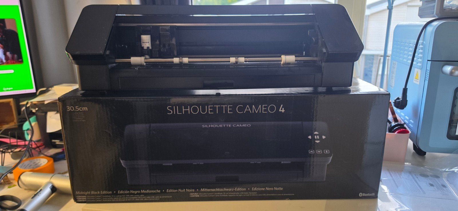 Silhouette Cameo 4 Snijplotter - Zo goed als nieuw, Gebruikt, Silhouette, Printer, Draadloos
