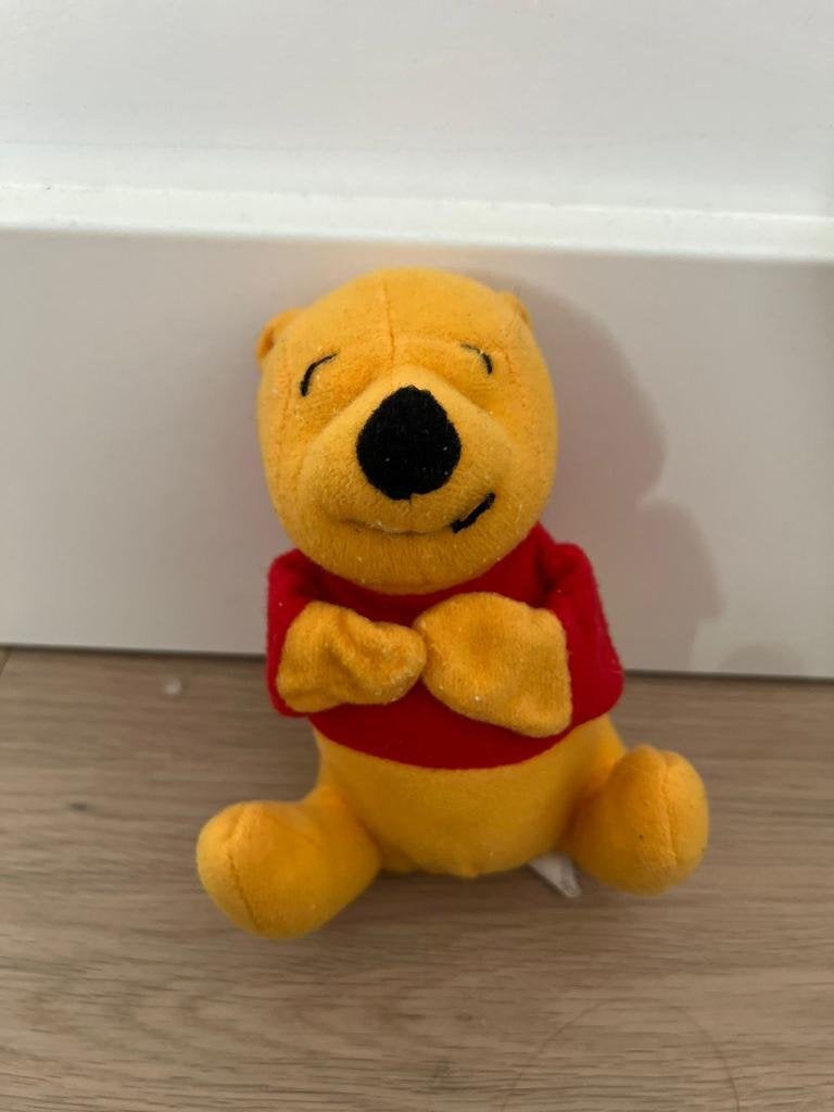 Pluche Winnie de Pooh, Gebruikt, Disney, Geel, Beer