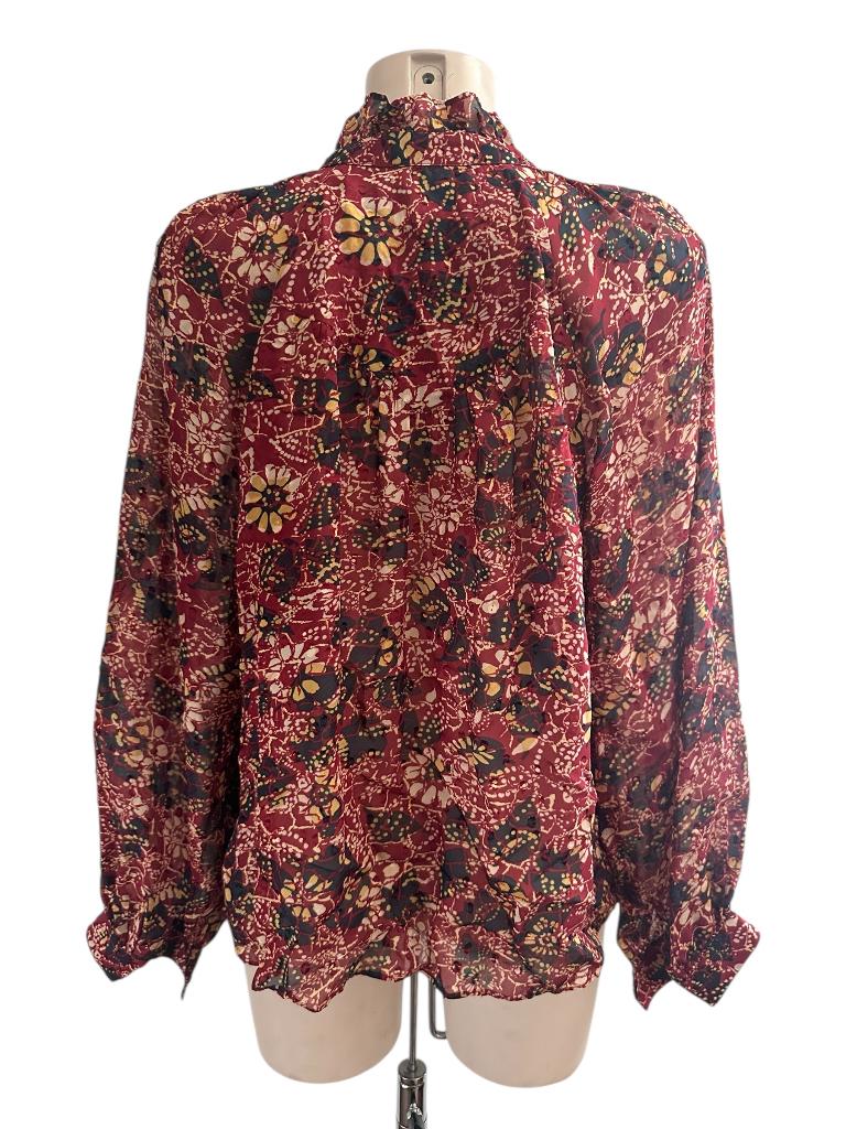 Ba&sh blouse S, Ophalen of Verzenden, Zo goed als nieuw, Rood