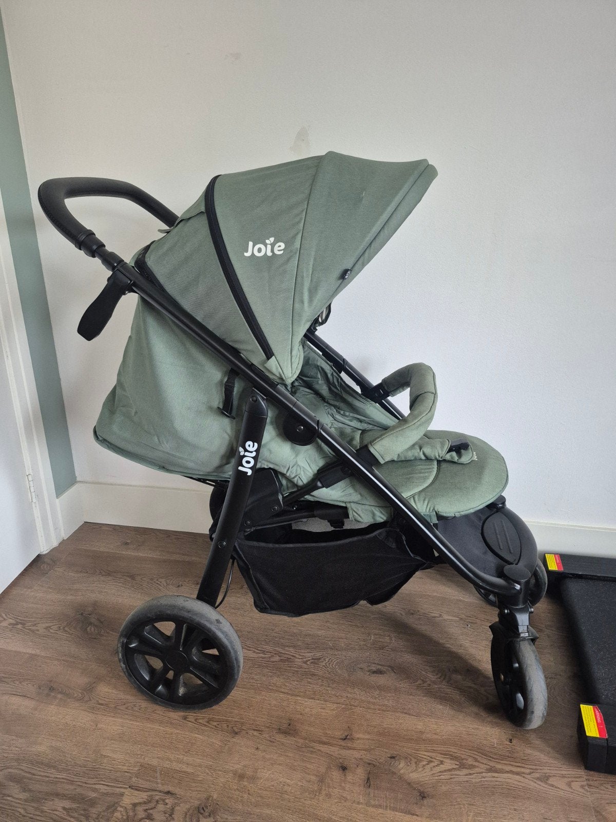 Joie litetrax 4 dlx kinderwagen - buggy, Kinderen en Baby's, Ophalen, Gebruikt, Overige merken, Regenhoes