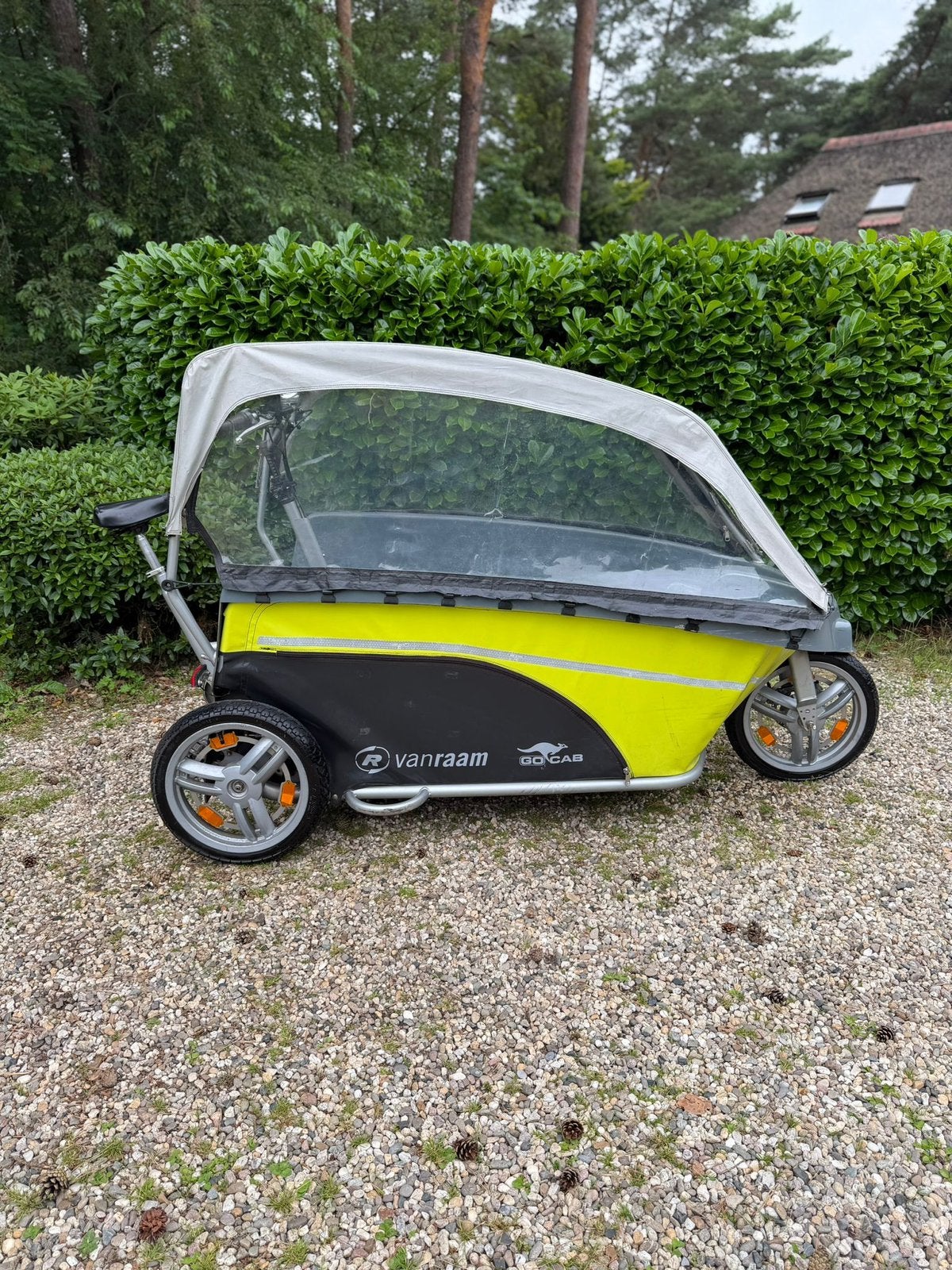 Elektrische van Raam BSO fiets Go Cab bakfiets 8 zitplekjes, Overige merken, 4 kinderen of meer, Gebruikt, Elektrisch