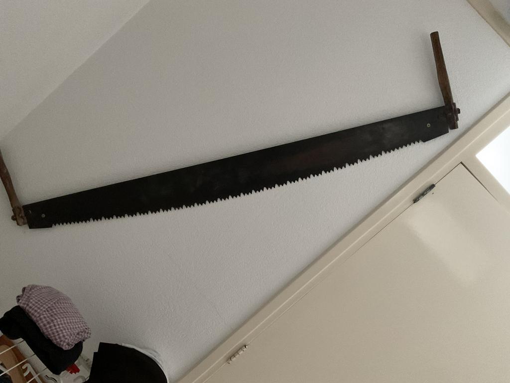 Antieke boomzaag, Antiek en Kunst, Ophalen