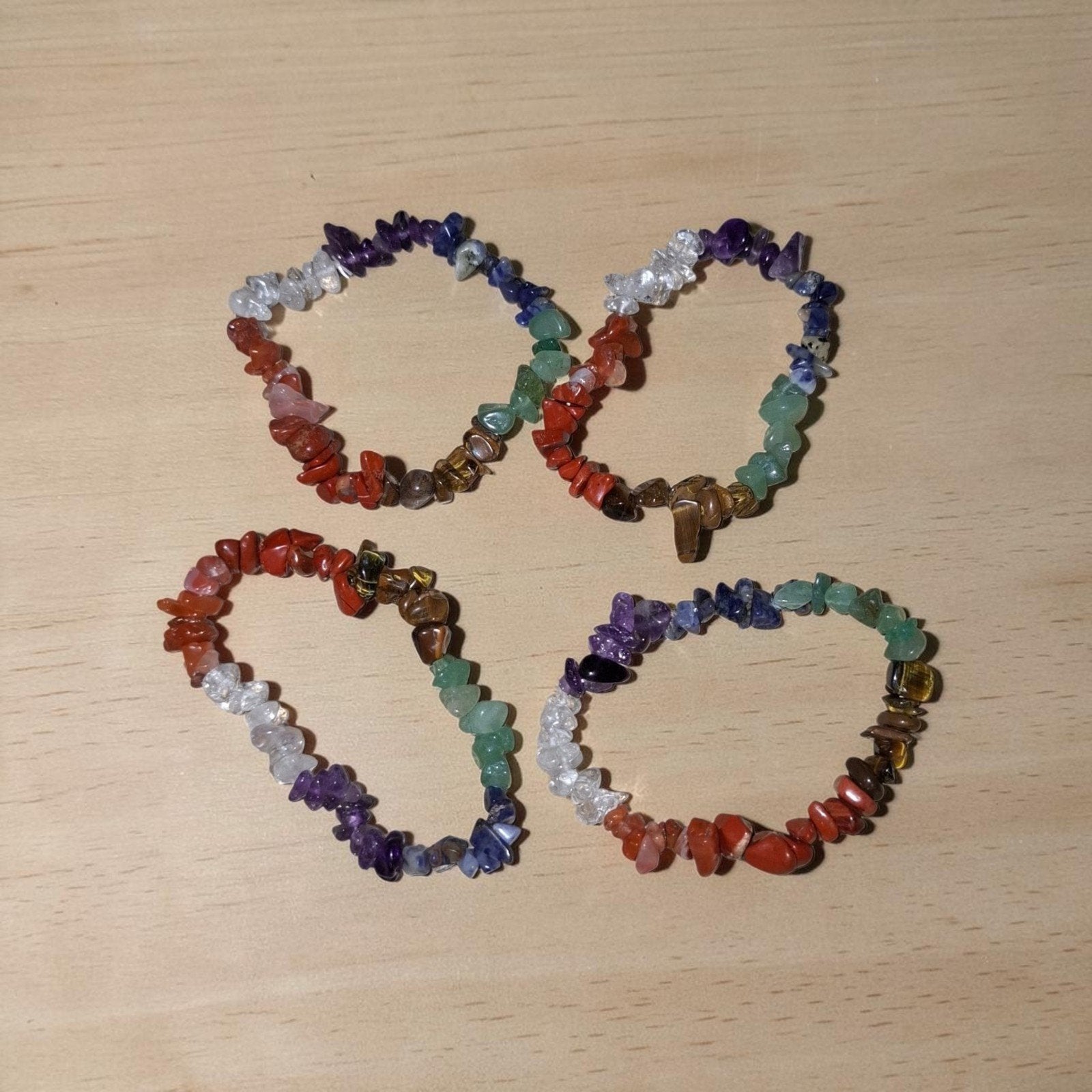Chakra armbanden, Verzamelen, Mineralen en Fossielen, Mineraal, Ophalen of Verzenden