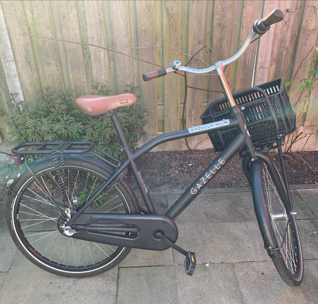 Gazelle jongensfiets heavy duty transportfiets met mand, Fietsen en Brommers, Fietsen | Heren | Herenfietsen, Minder dan 49 cm