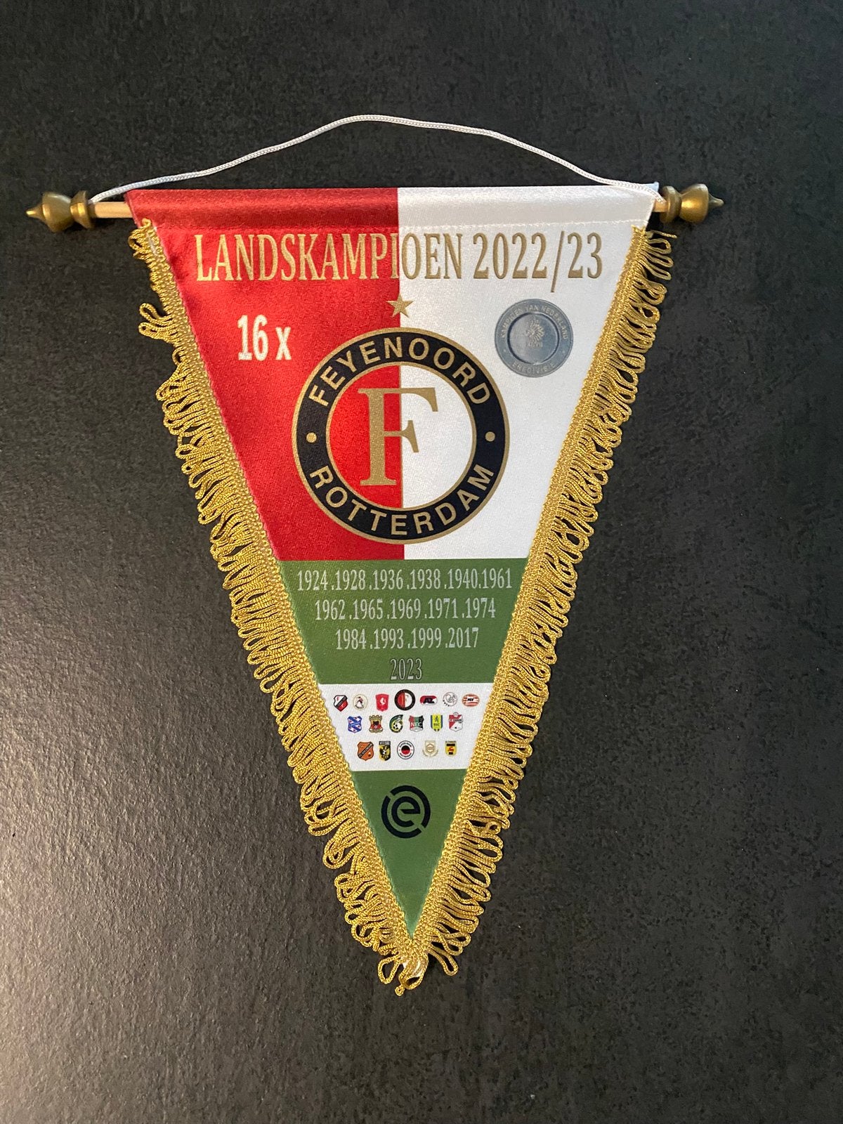 Kampioen vaan Feyenoord, Verzenden, Zo goed als nieuw, Feyenoord, Vaantje of Sjaal