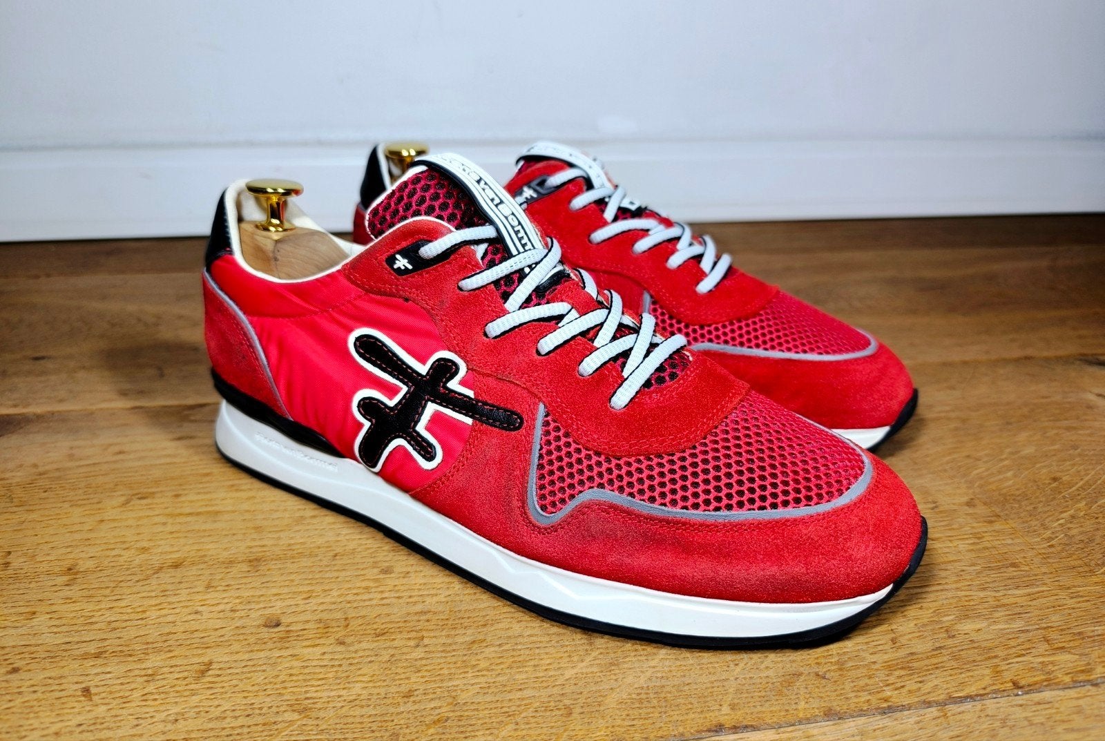 Floris van Bommel herenschoenen maat 7,5 / 41,5, Ophalen, Overige kleuren, Floris van Bommel, Sneakers of Gympen