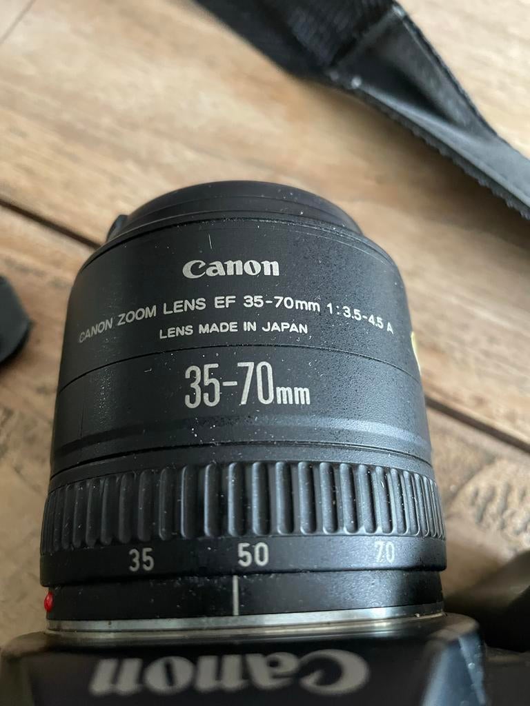Canon EOS 850 analoge spiegelreflexcamera, Audio, Tv en Foto, Fotocamera's Analoog, Ophalen, Gebruikt, Spiegelreflex, Canon