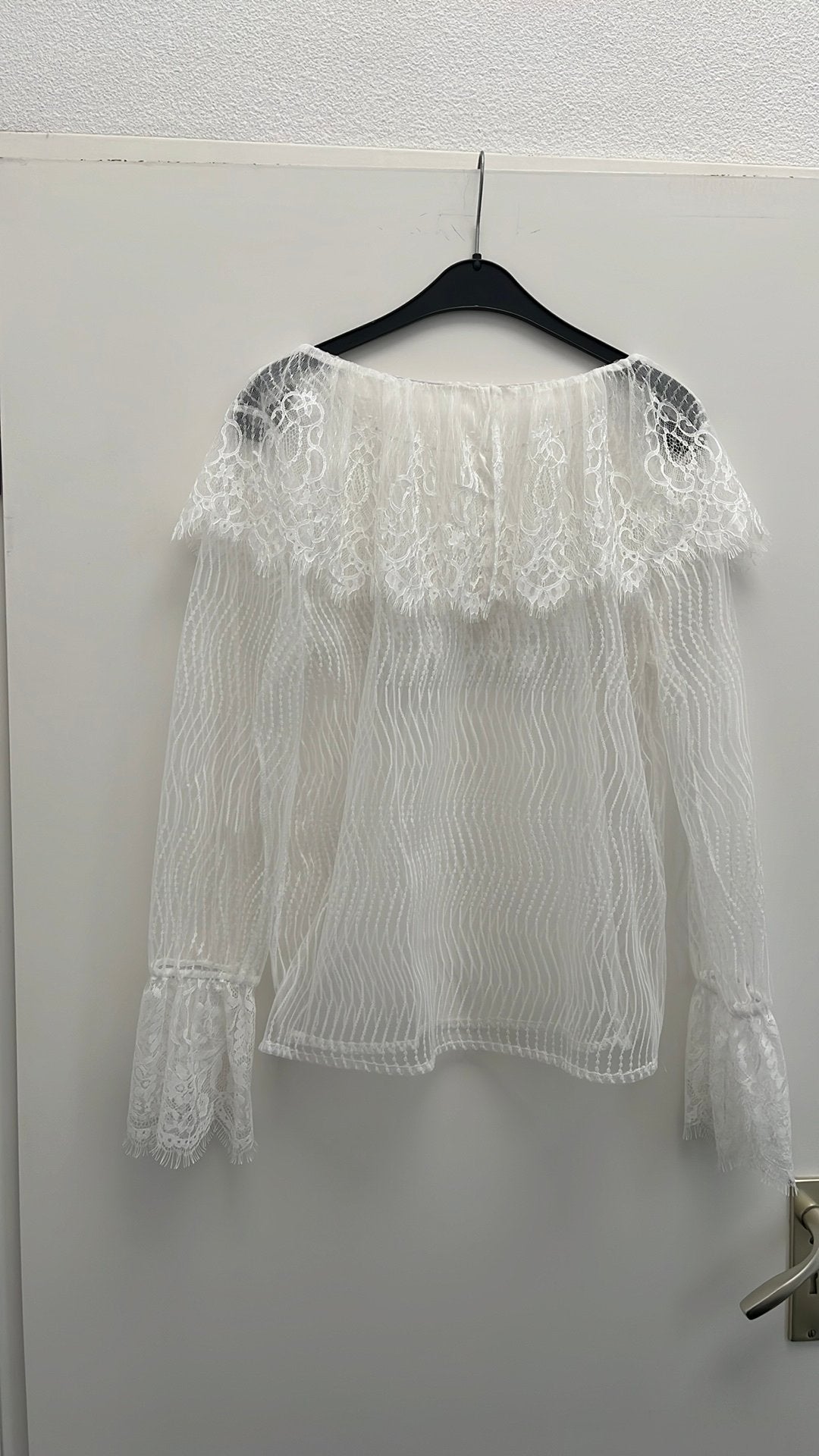 Blouse, Ophalen of Verzenden, Zo goed als nieuw, Wit
