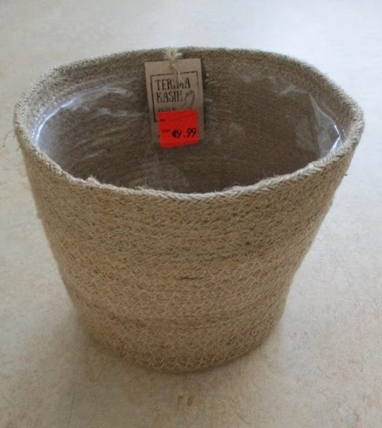 Terima Kasih jute mand, nieuw, Oosterveldweg 15, 7274 DZ, Mand, Verzenden, Rond