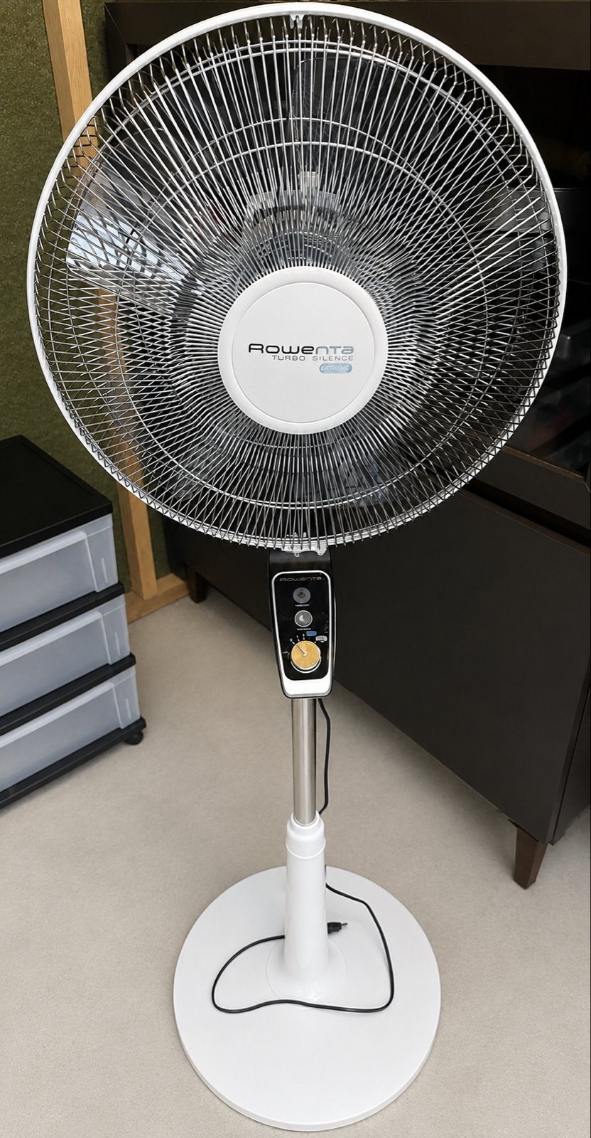 Rowenta Turbo Silence Extreme Ventilator, Ophalen, Zo goed als nieuw, Statiefventilator
