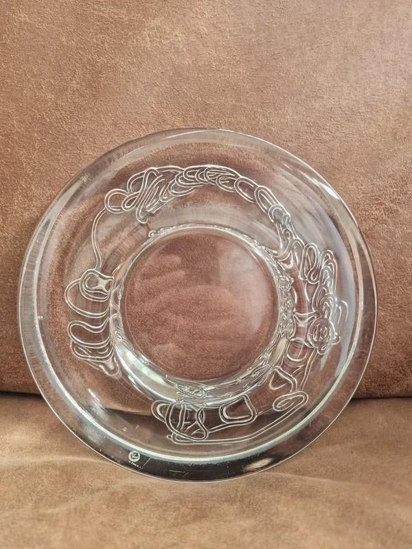 Iittala kristallen schaal Timo Sarpaneva Finland 20 cm, Ophalen of Verzenden