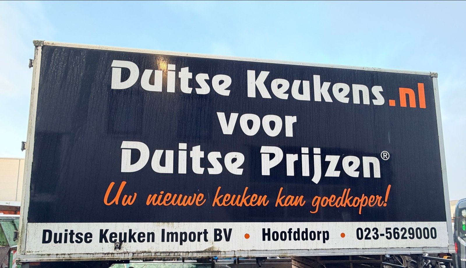 Losse CityBox, opslag, Daf45, 5,40m L, 2,6m H, 2,36m B, Ophalen, Gebruikt, Overige merken