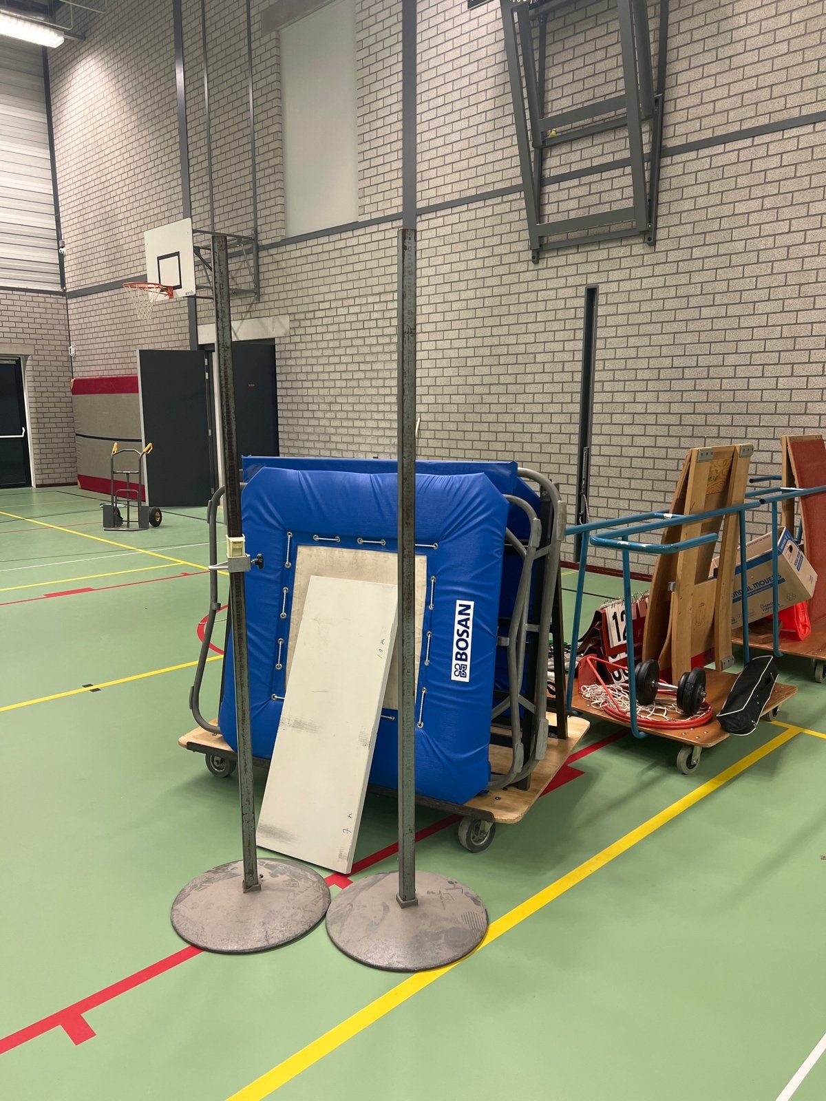 Diverse sportartikelen en gymzaaluitrusting, Ophalen of Verzenden, Gebruikt