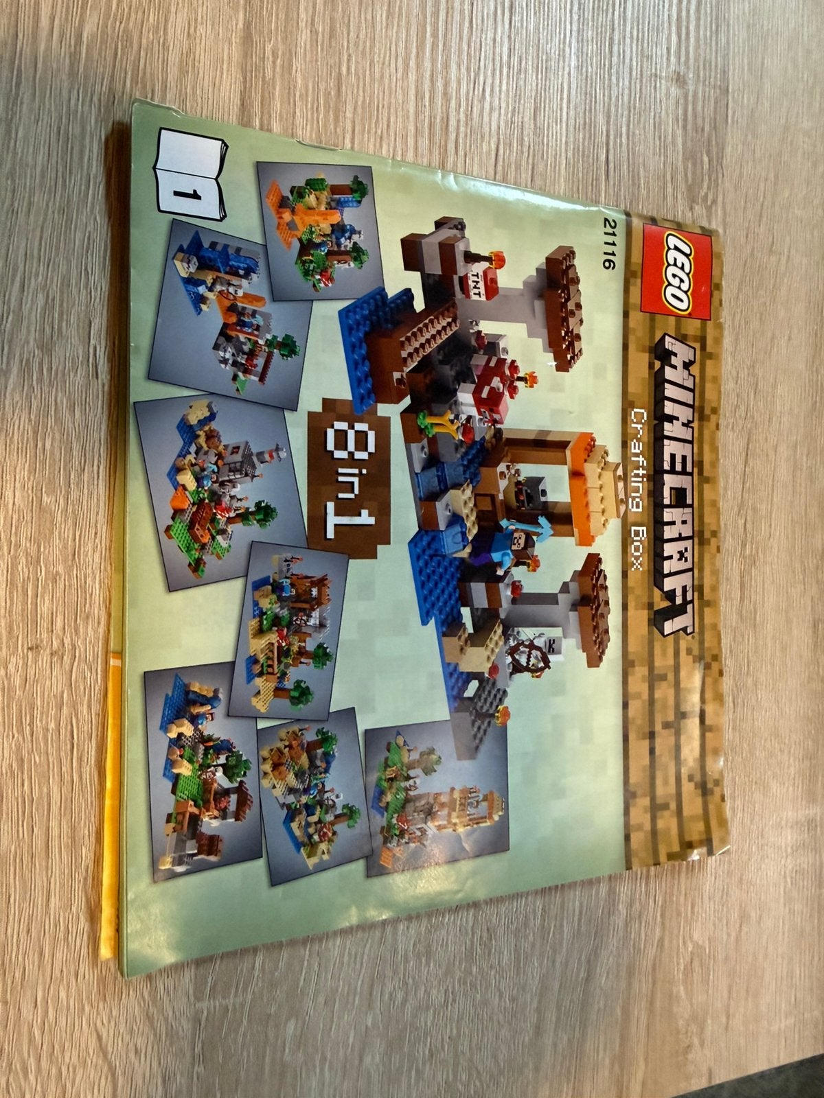 LEGO Minecraft 21117: Crafting Box, Kinderen en Baby's, Minecraft, Lego, Inclusief instructies, Ophalen of Verzenden