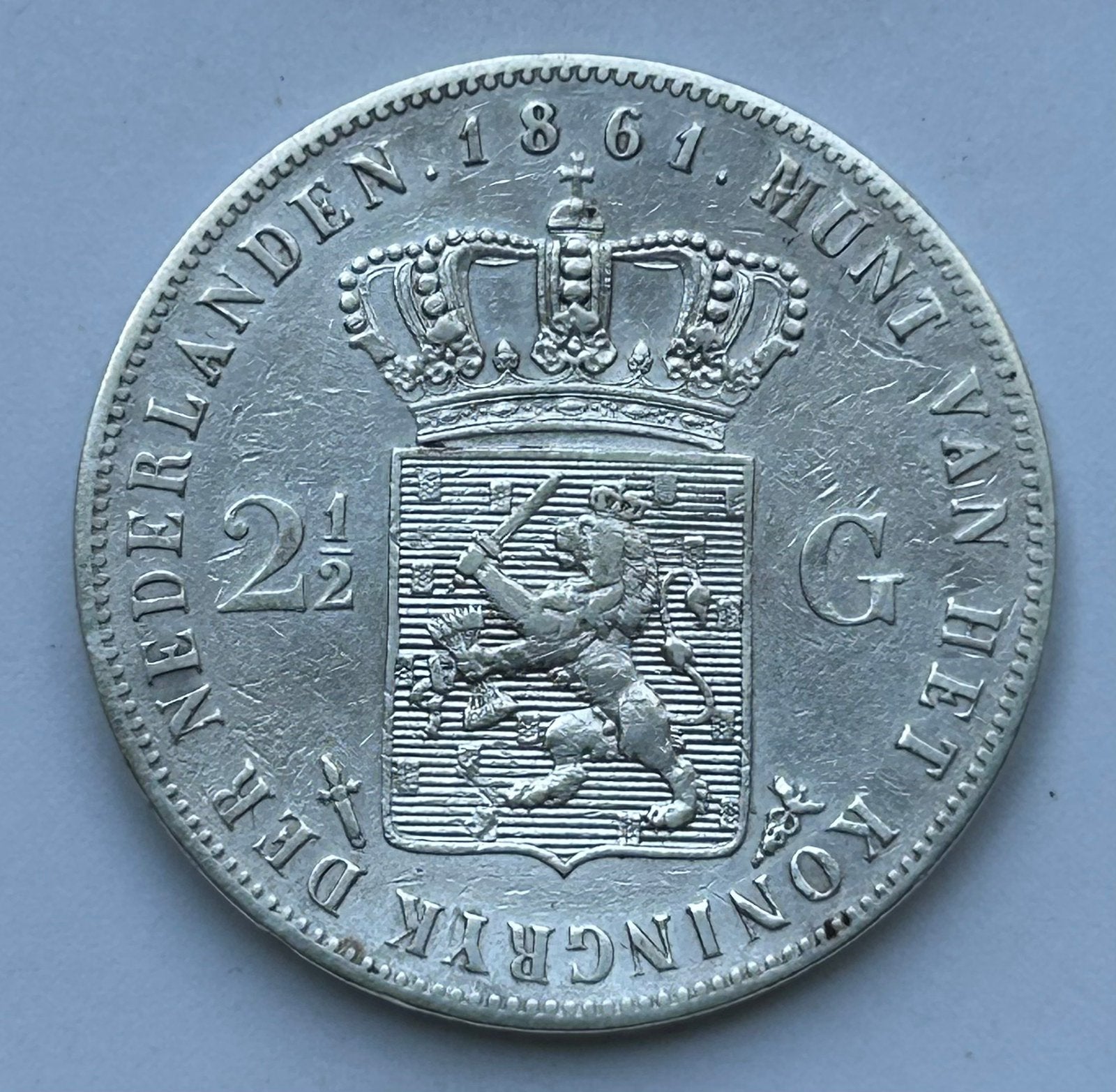 Rijksdaalder 1861, Ophalen of Verzenden