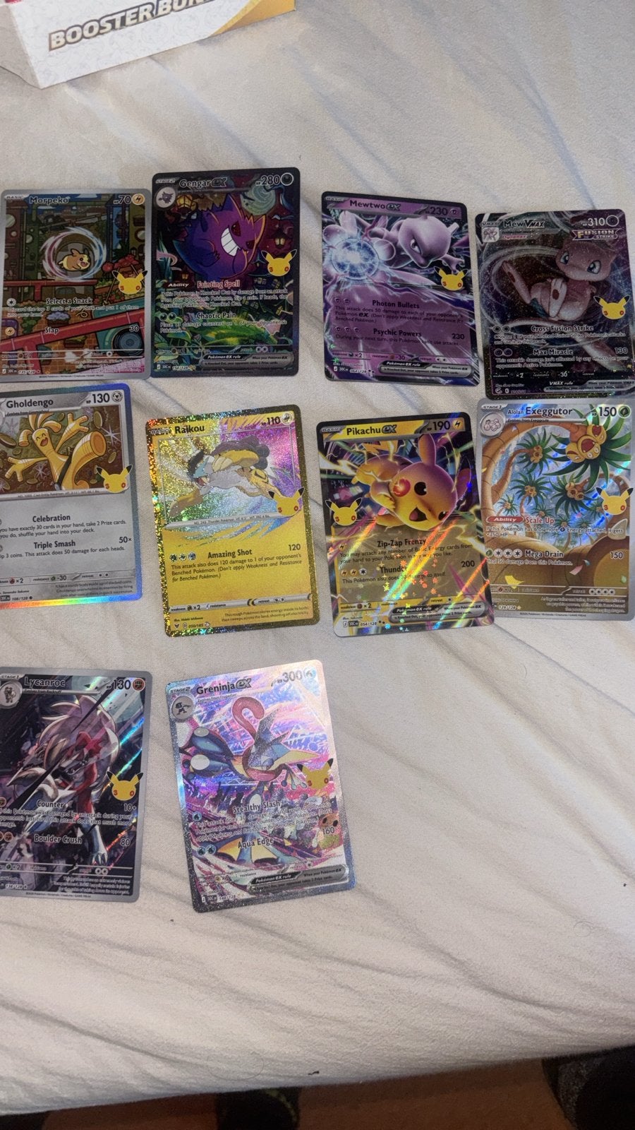 Pokémon kaarten 30-jarige editie - Celebrations set, Ophalen, Zo goed als nieuw, Meerdere kaarten, Foil