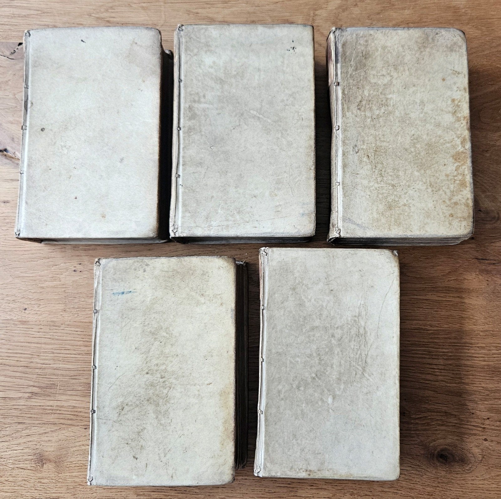 5x antieke boeken van Jacob Cats uit 1699 - 1745, Antiek en Kunst, Ophalen of Verzenden, Jacob Cats