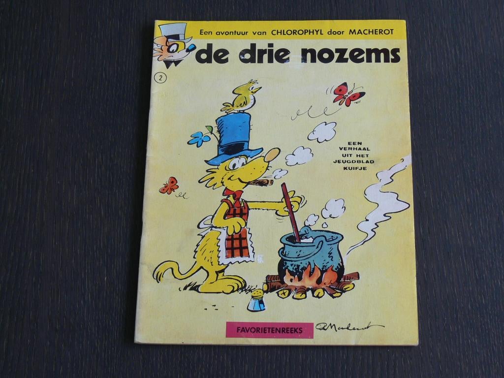 Chlorophyl - De drie nozems, Boeken, Eén stripboek, Ophalen of Verzenden, Gelezen